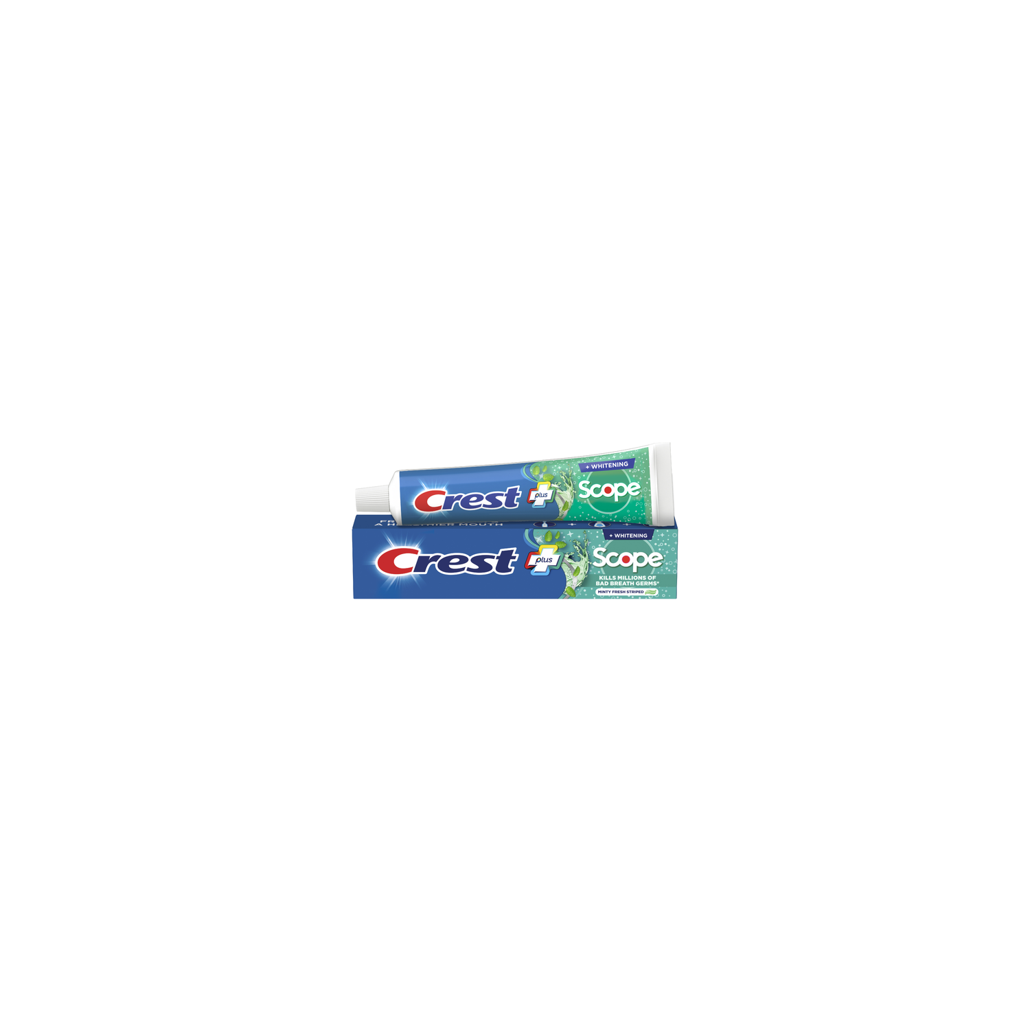 Crest Complete Plus Minty Fresh Striped Fluoride Toothpaste - 5.4 Ounce Image 1 of 3