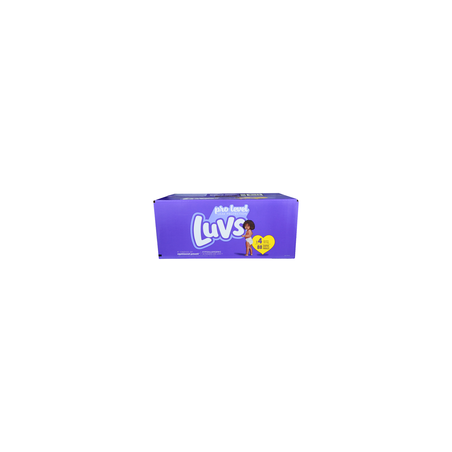Luvs Size 4 Pro Level Leak Protection Diapers - 88 Count Image 1 of 3