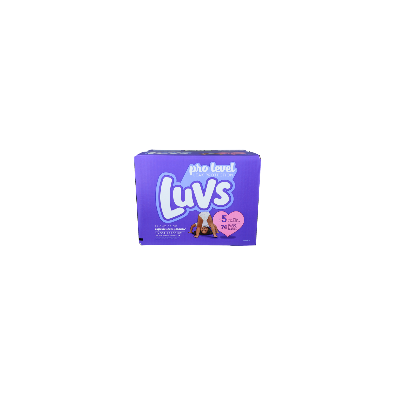 Luvs Pro Level Leak Protection Diapers - 74 Count Image 1 of 3