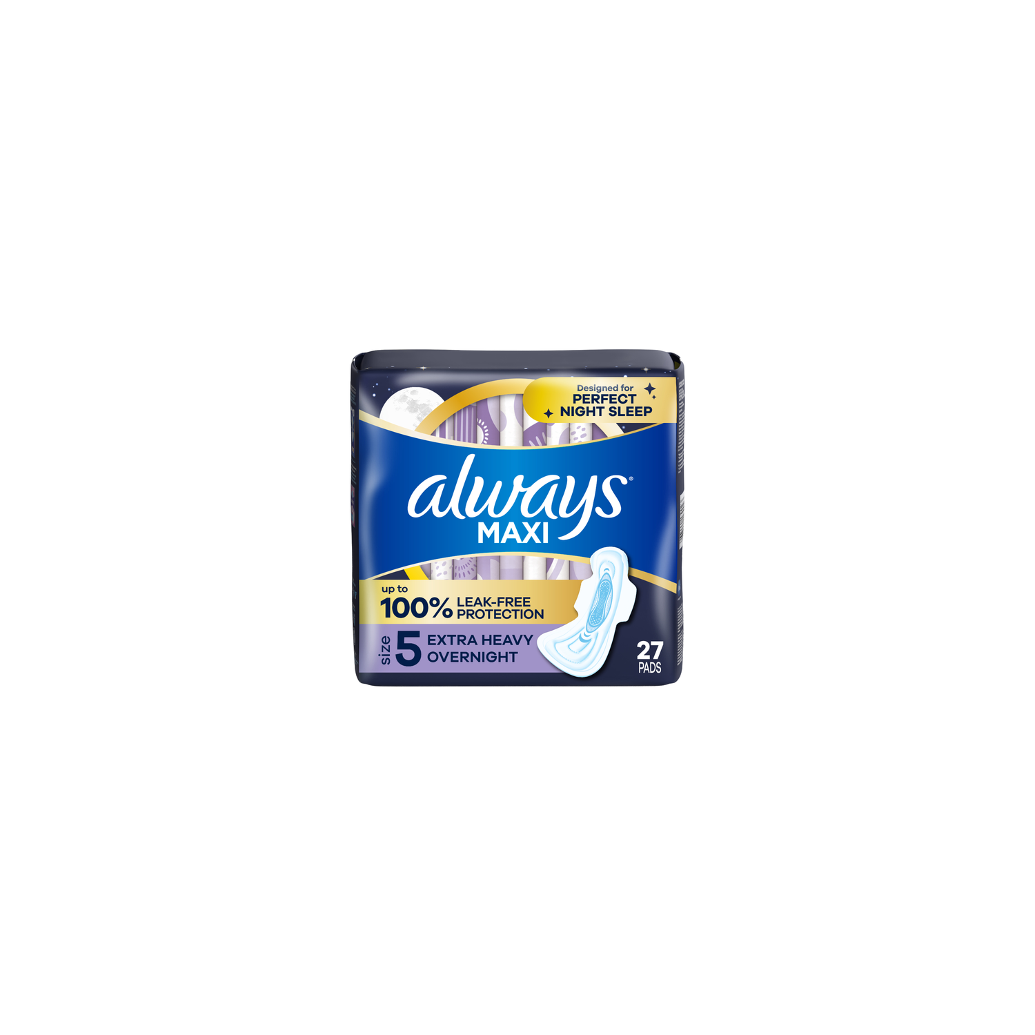 Always Maxi Pads - 27 Count Image 1 of 3