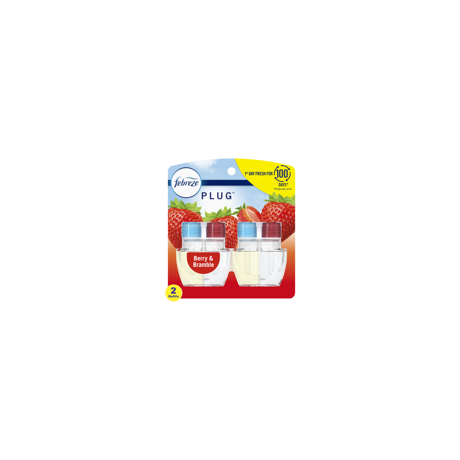 Febreze Berry & Bramble Odor-Fighting Scented Oil Refill - 1.75 Ounce Image 1 of 2