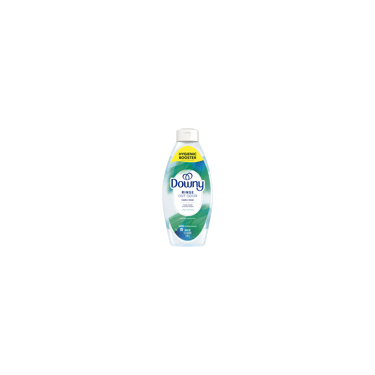 Downy Rinse & Refresh Laundry Odor Remover And Fabric Softener, Cool Cotton, ., Safe On All Fabrics, He Compatible - 48 Ounce