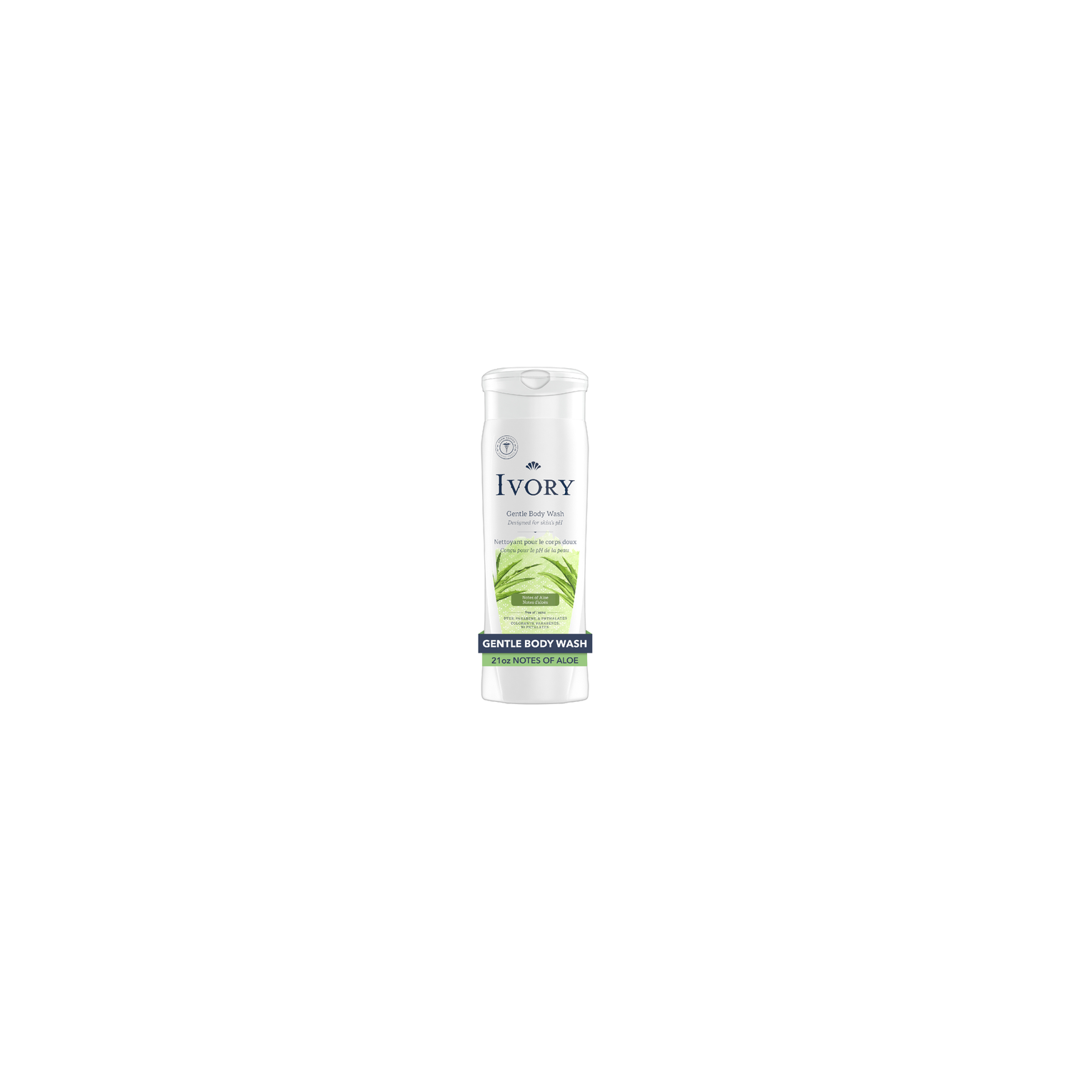 Ivory Aloe Mild & Gentle Body Wash - 621 ml