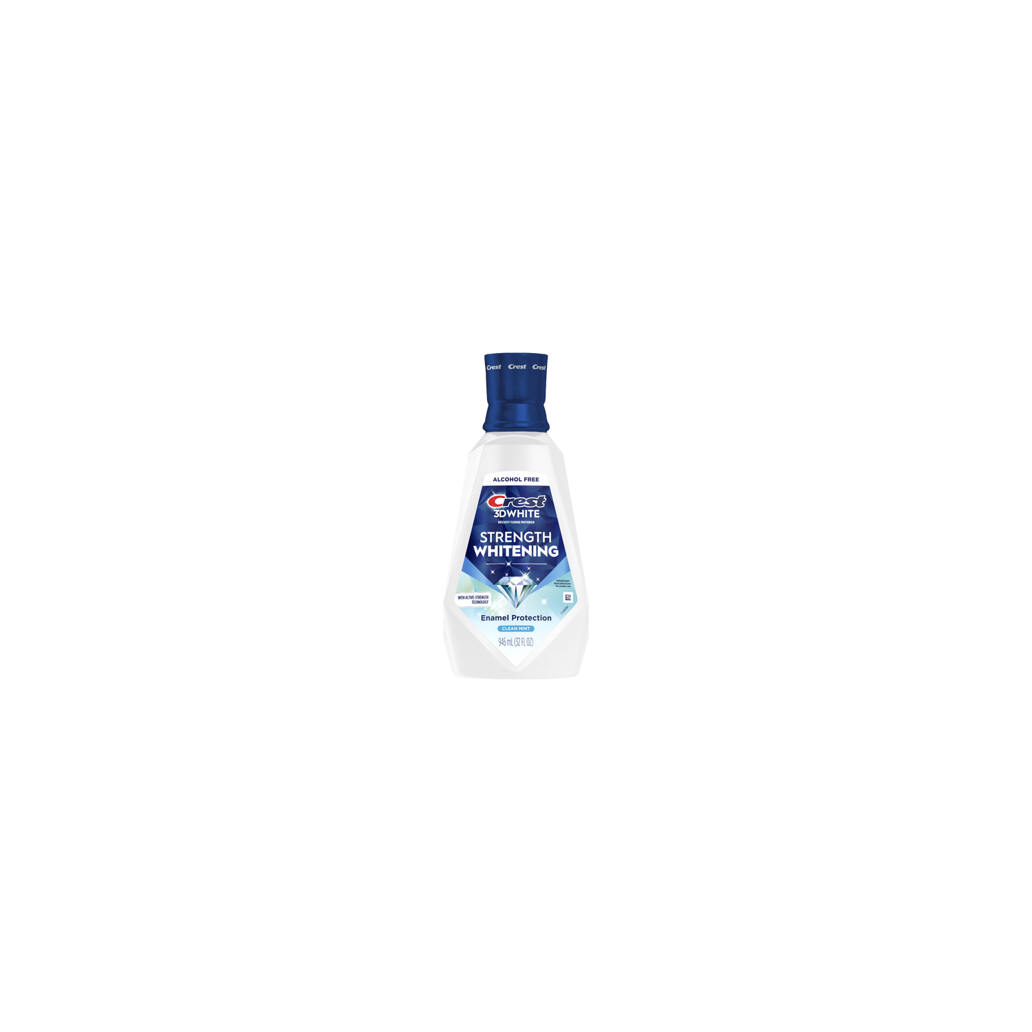 Crest 3D White Wintermint Strength Mouth Rinse - 946 Milileter Image 1 of 2