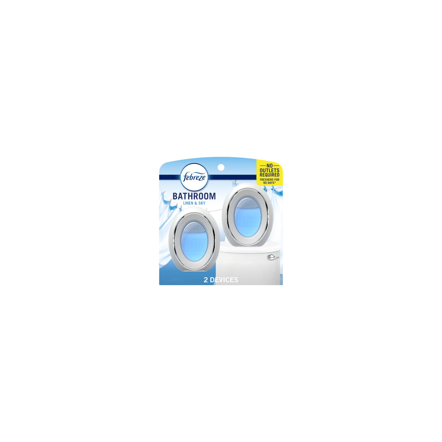 Febreze Linen & Sky Air Freshener - 0.5 Fluid Ounce Image 1 of 3