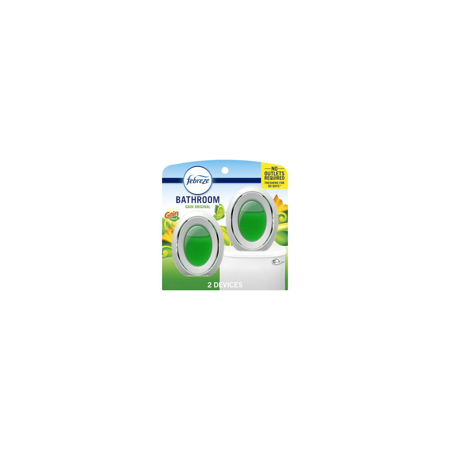Febreze Small Spaces Original Air Freshener - 0.5 Fluid Ounce Image 1 of 2
