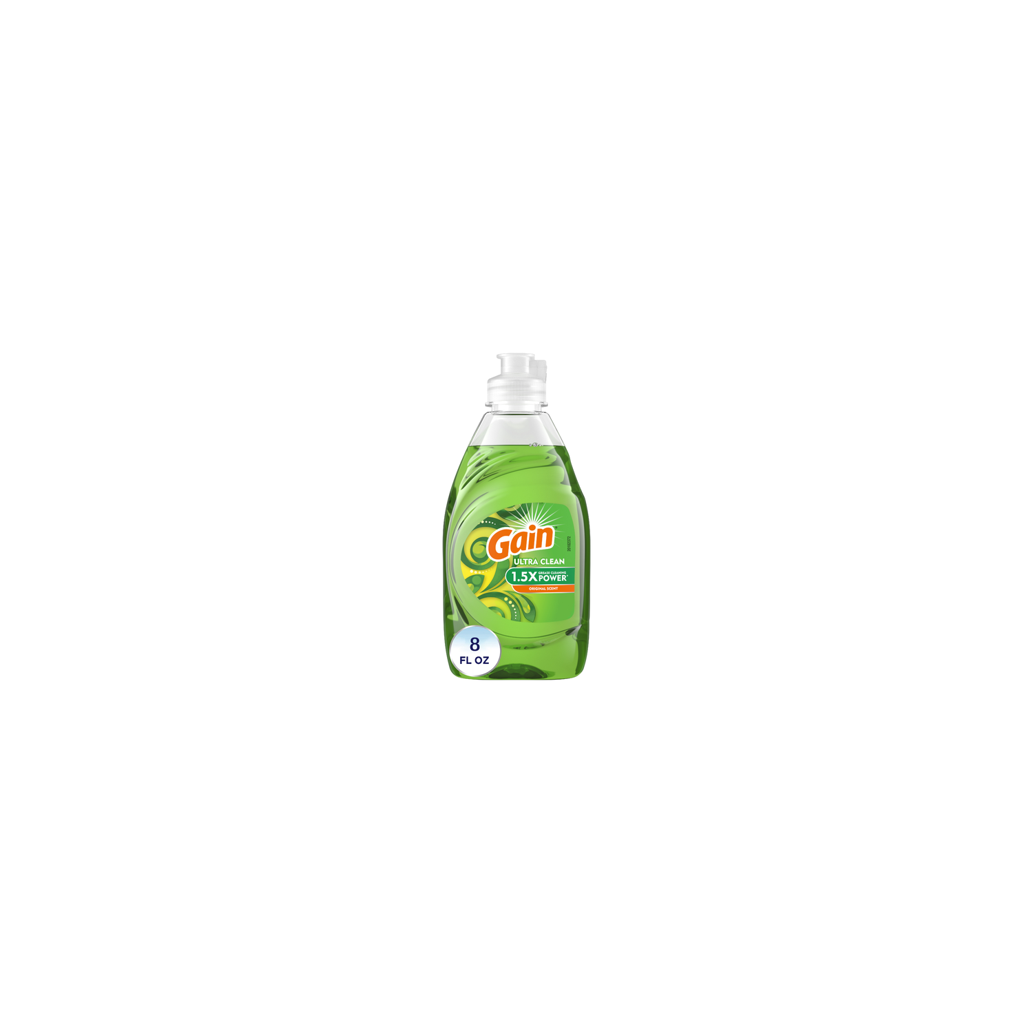 Gain Original Scent Ultra Clean Dishwashing Liquid - 8 Fluid Ounce Image 1 of 3