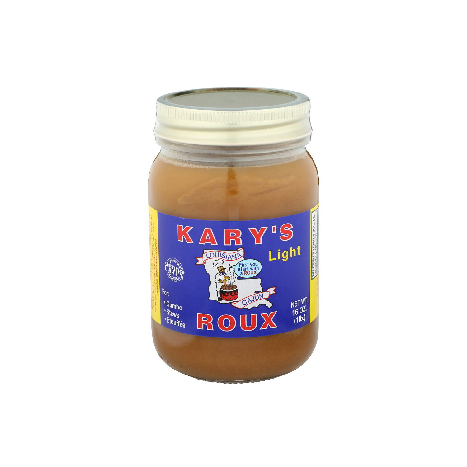 Kary's Roux Light Cajun Sauce - 16 Ounce Image 1 of 4
