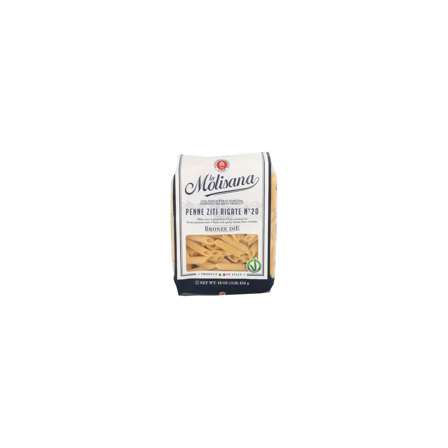 La Molisana Penne Ziti Rigate N°20 - 16 Ounce Image 1 of 4