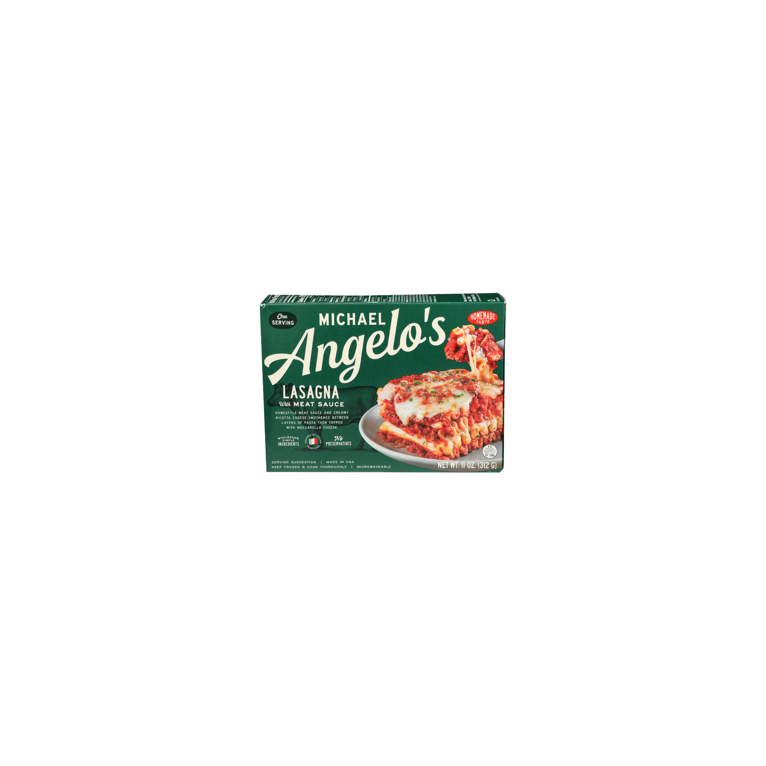 Michael Angelo's Lasagna With Meat Sauce - 11 Ounce Image 1 of 4