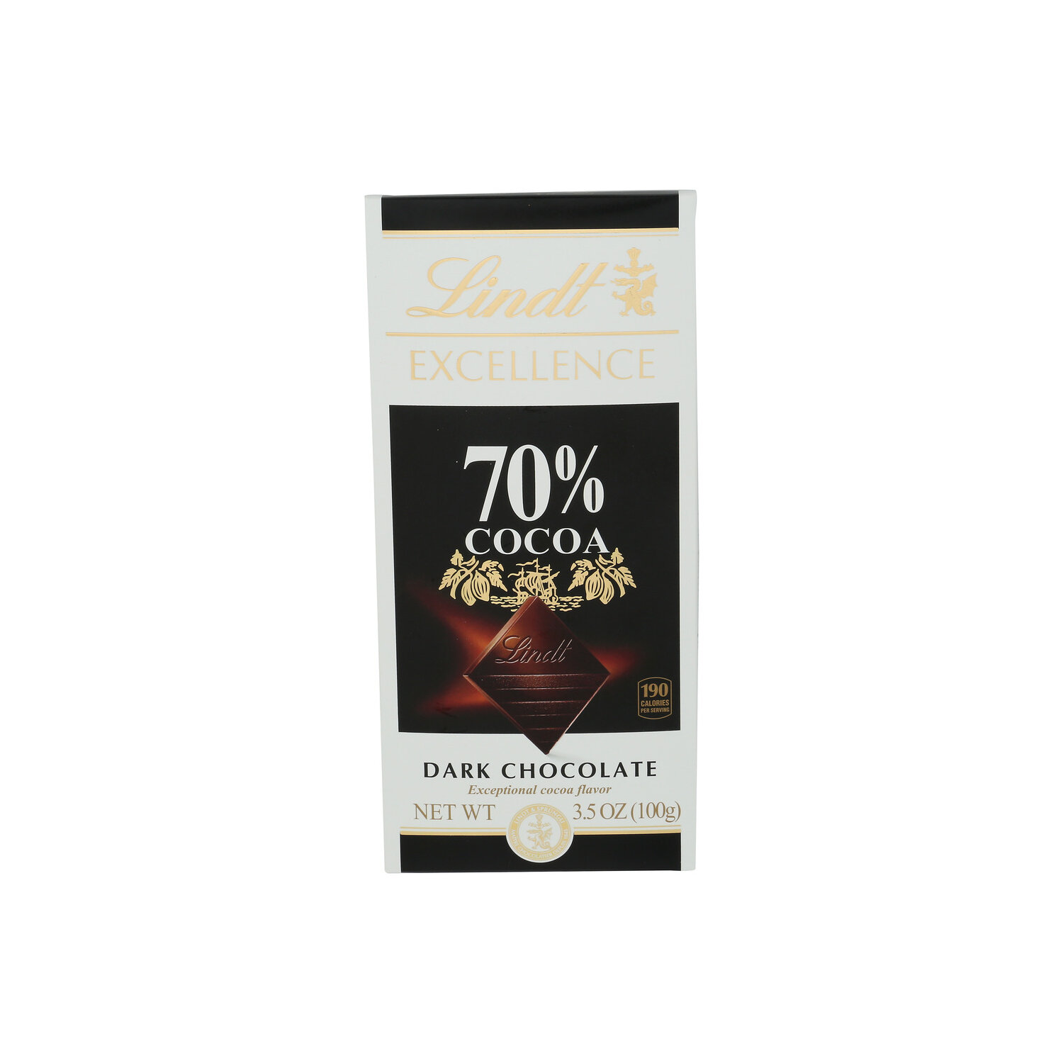 Lindt Excellence 70% Cocoa Dark Chocolate - 3.5 Ounce Image 1 of 4