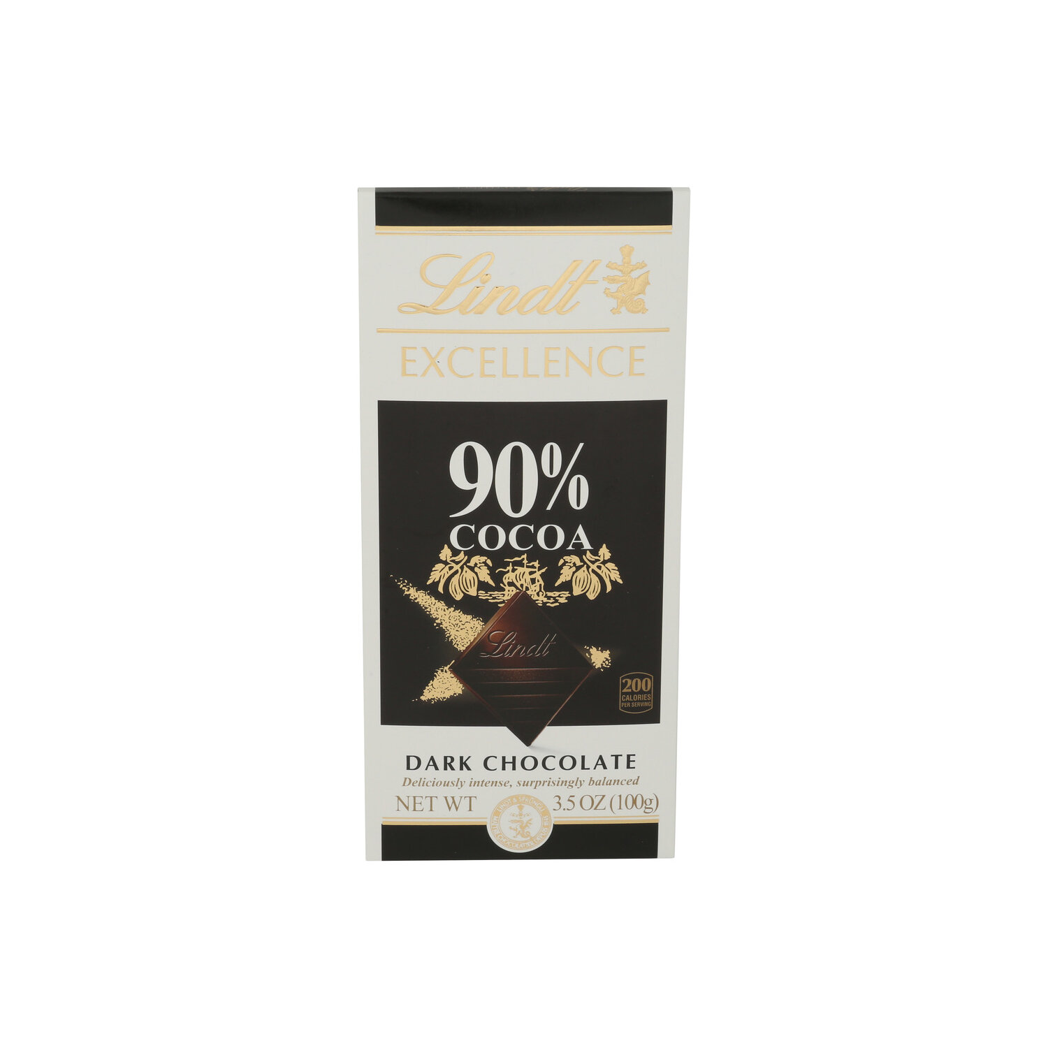 Lindt Excellence Cocoa 90% Dark Chocolate - 3.5 Ounce Image 1 of 4