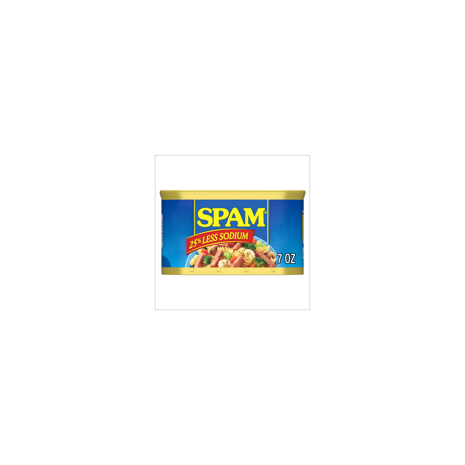 Spam Less Sodium - 7 Ounce Image 1 of 4