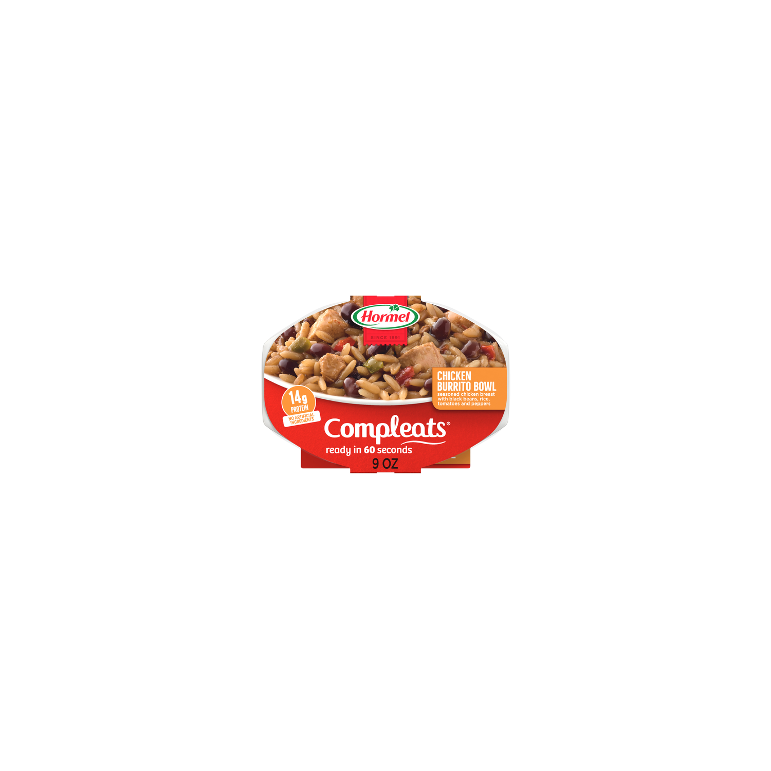 Hormel Compleats Chicken Burrito Bowl - 9 Ounce Image 1 of 4