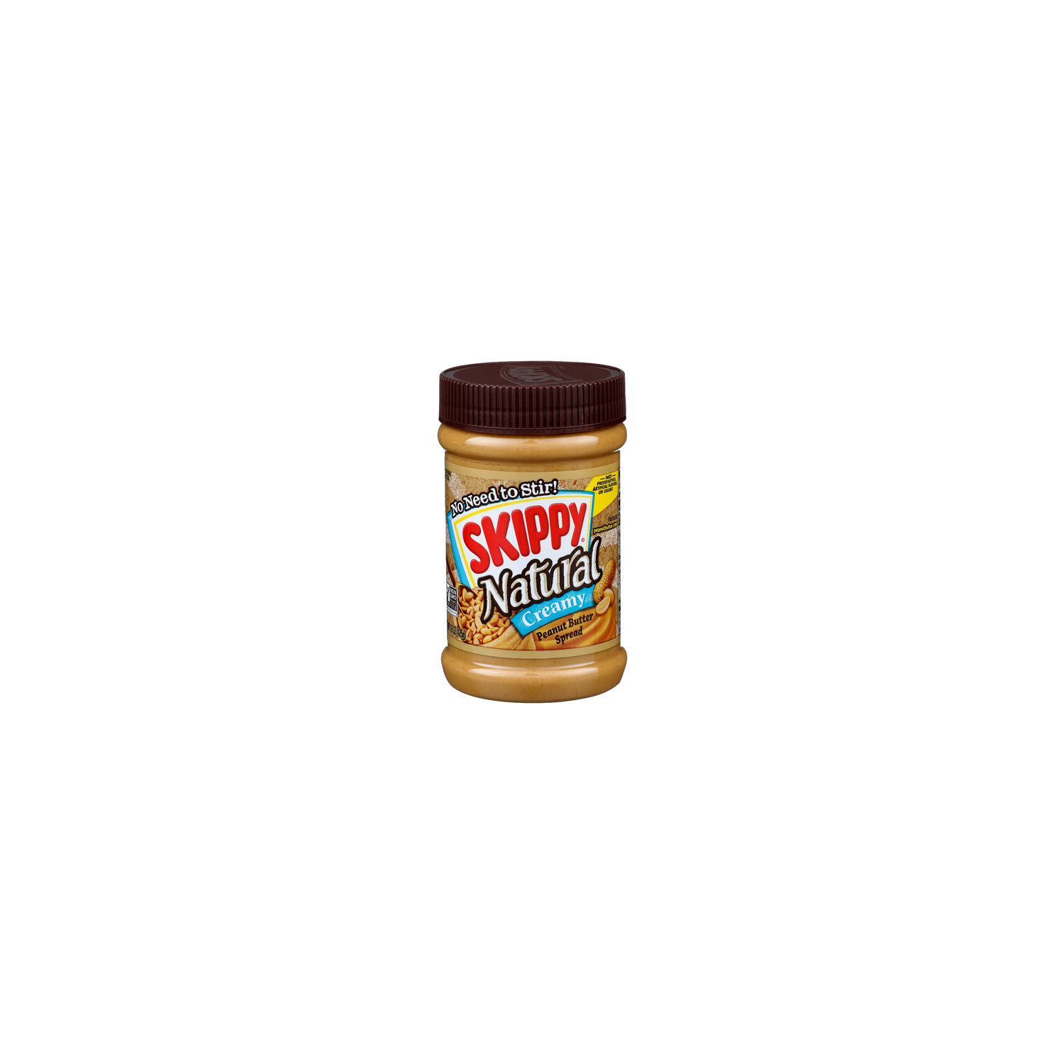 Skippy Natural Creamy Natural Peanut Butter Spread - 15 Ounce Image 1 of 4