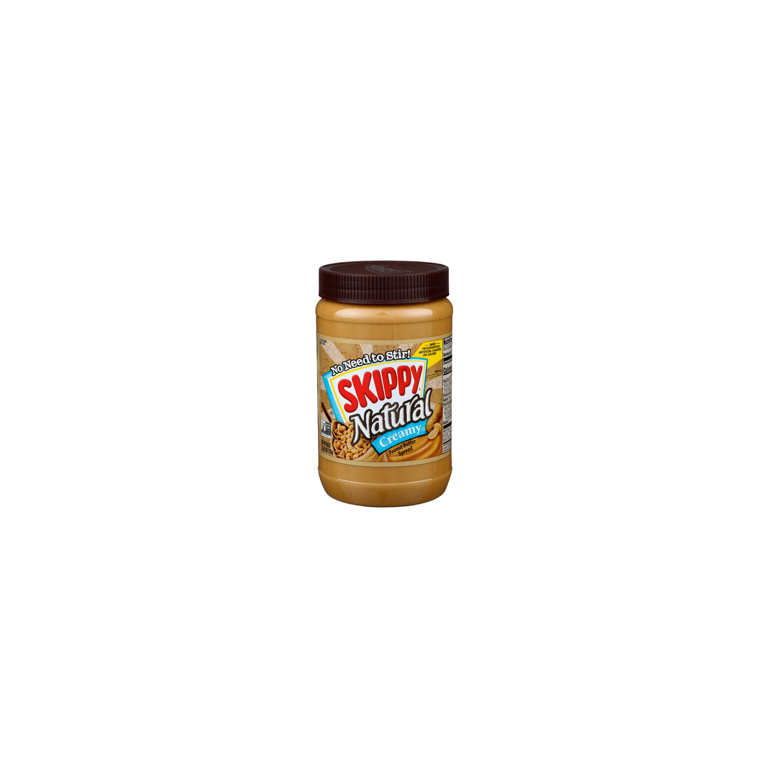Skippy Natural Creamy Natural Peanut Butter Spread - 40 Ounce Image 1 of 4