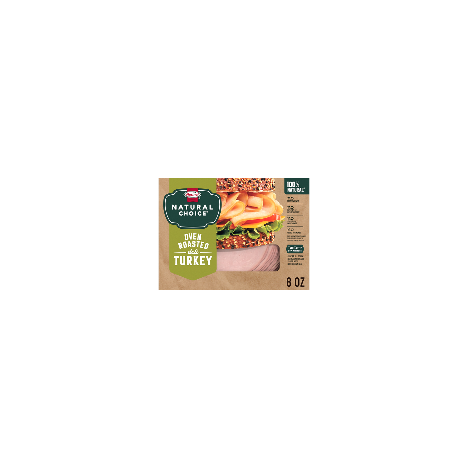 Natural Choice Hormel Oven Roasted Deli Turkey - 8 Ounce Image 1 of 4