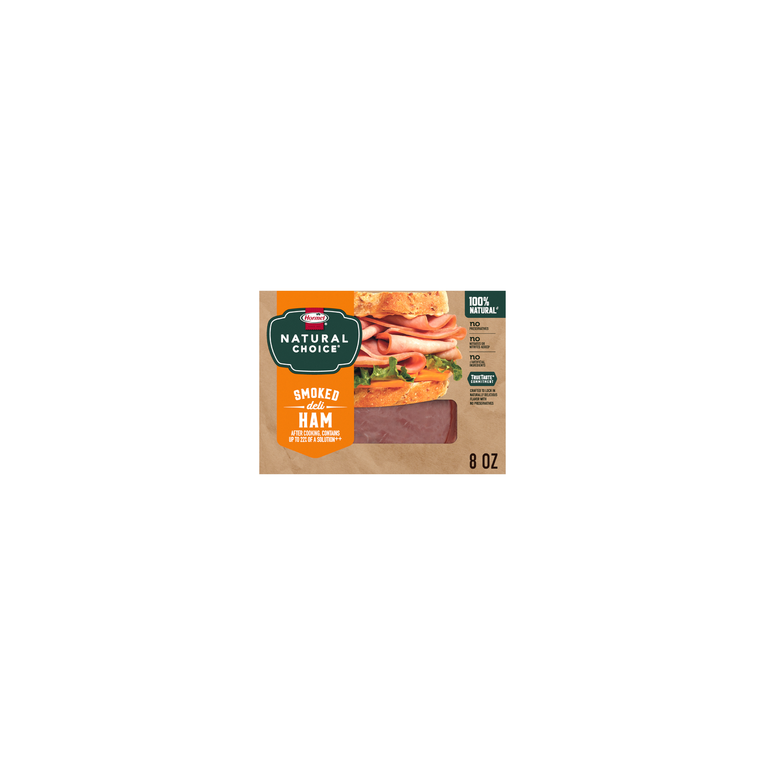 Natural Choice Hormel Smoked Deli Ham - 8 Ounce Image 1 of 4