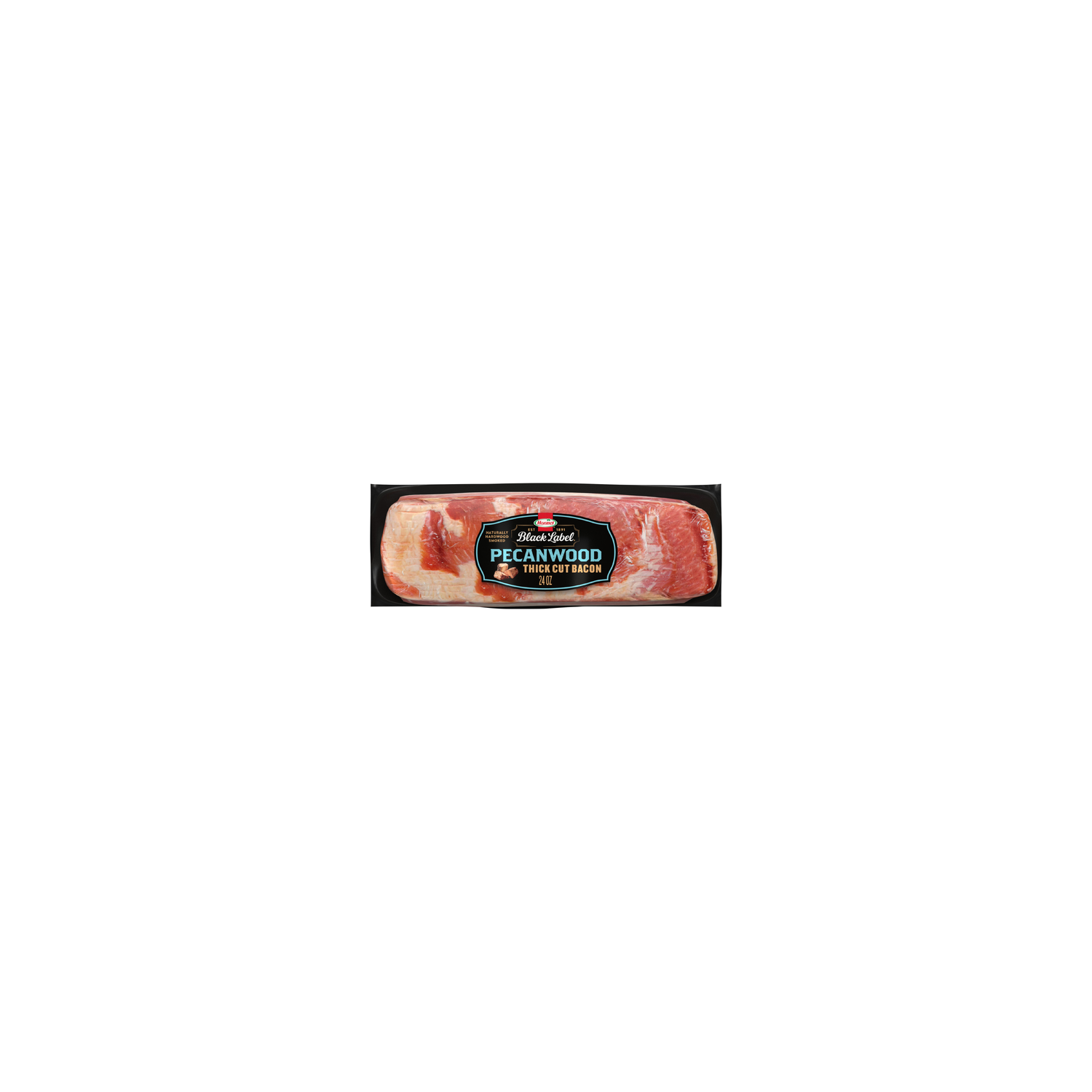 Hormel Black Label Pecanwood Smoked Thick Cut Bacon - 24 Ounce Image 1 of 4