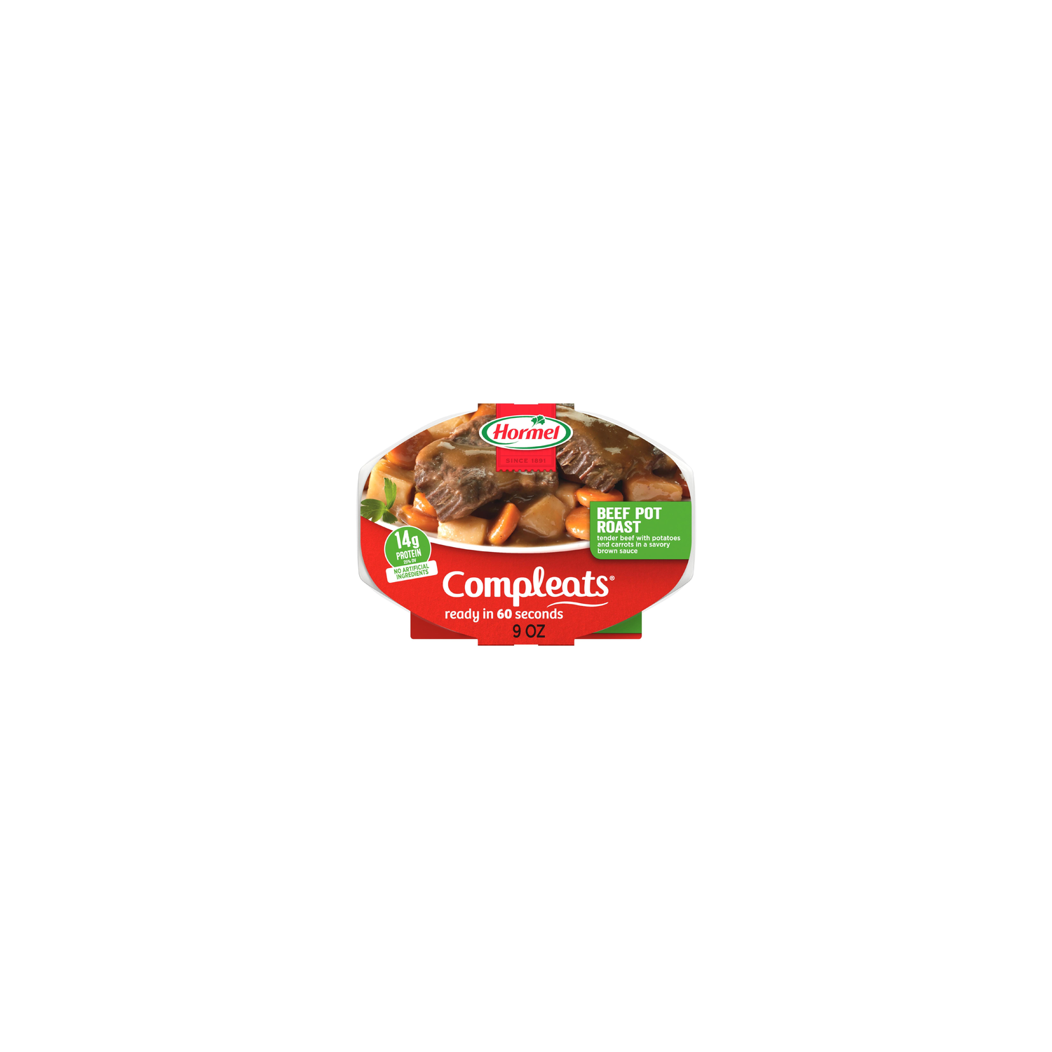 Hormel Compleats Beef Pot Roast - 9 Ounce Image 1 of 4
