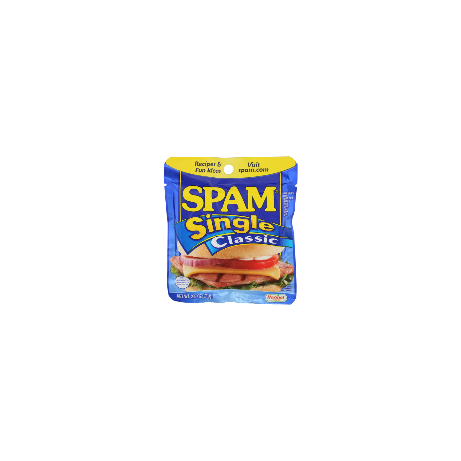 Spam Classic Single Bagel Breakfast Sandwich - 2.5 Ounce Image 1 of 4