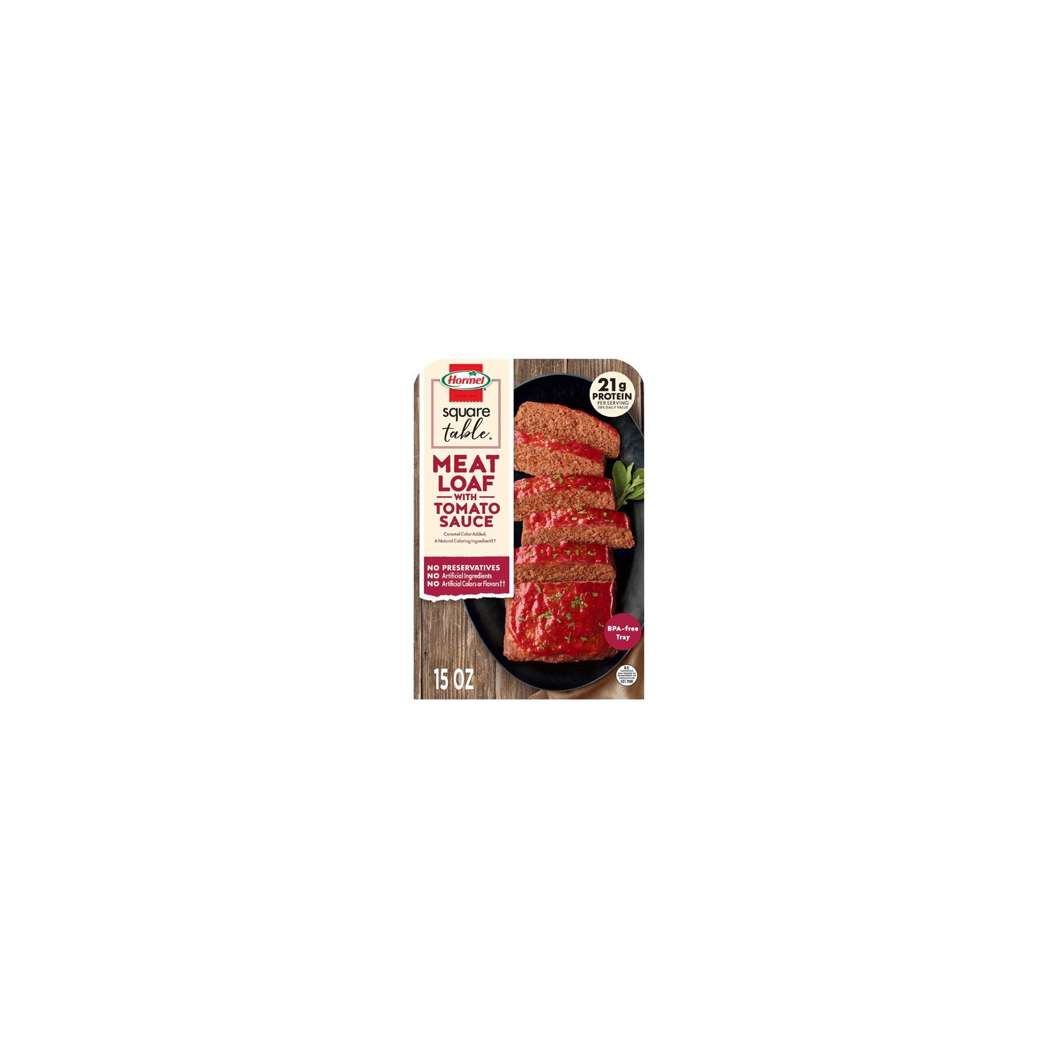 Hormel Square Table Homestyle Meatloaf With Tomato Sauce - 15 Ounce Image 1 of 4