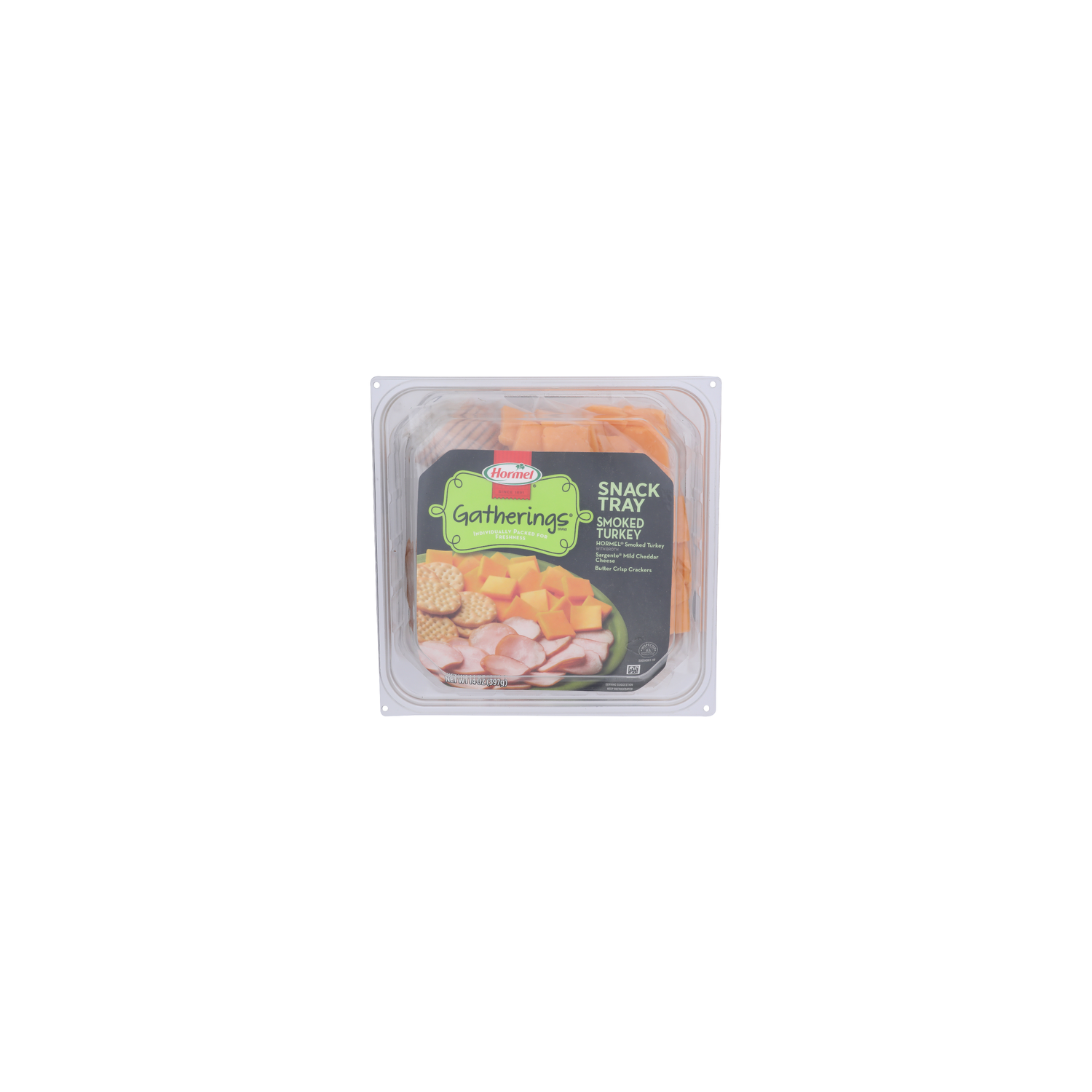 Hormel Smoked Turkey Gatherings Brand Snack Tray - 14 Ounce Image 1 of 4