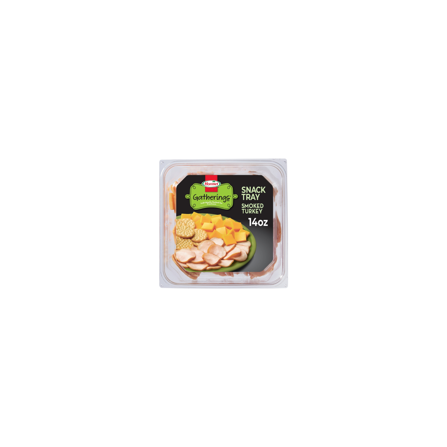 Hormel Gatherings Snack Tray Turkey And Cheese - 14 Ounce Image 1 of 3