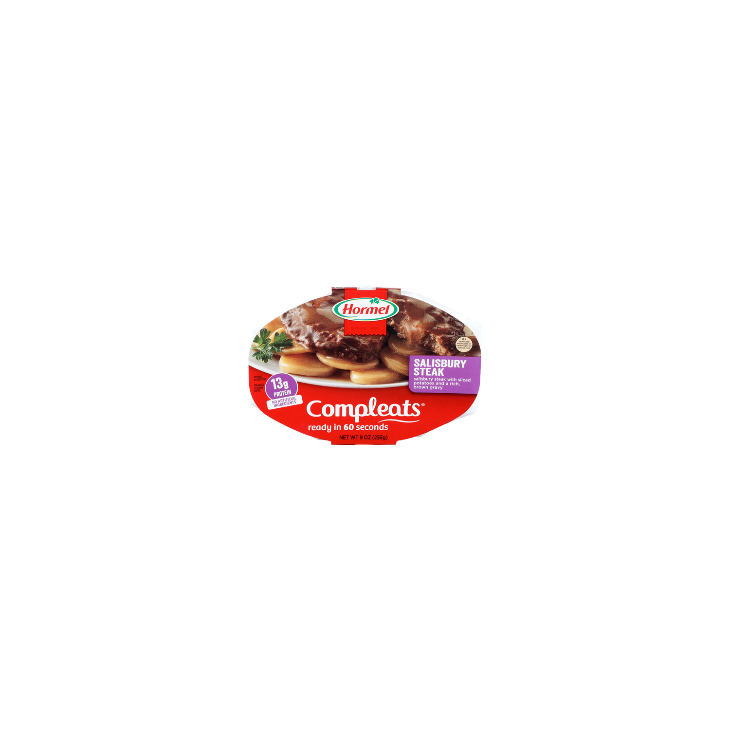 Hormel Salisbury Steak Sliced Potatoes And A Rich, Brown Gravy - 9 Ounce Image 1 of 4