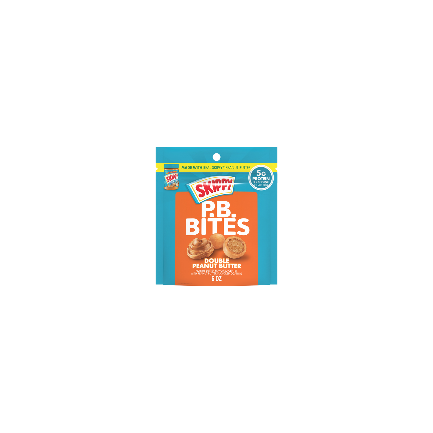 Skippy Peanut Butter Bites Double Pb Pouch - 6 Ounce Image 1 of 4
