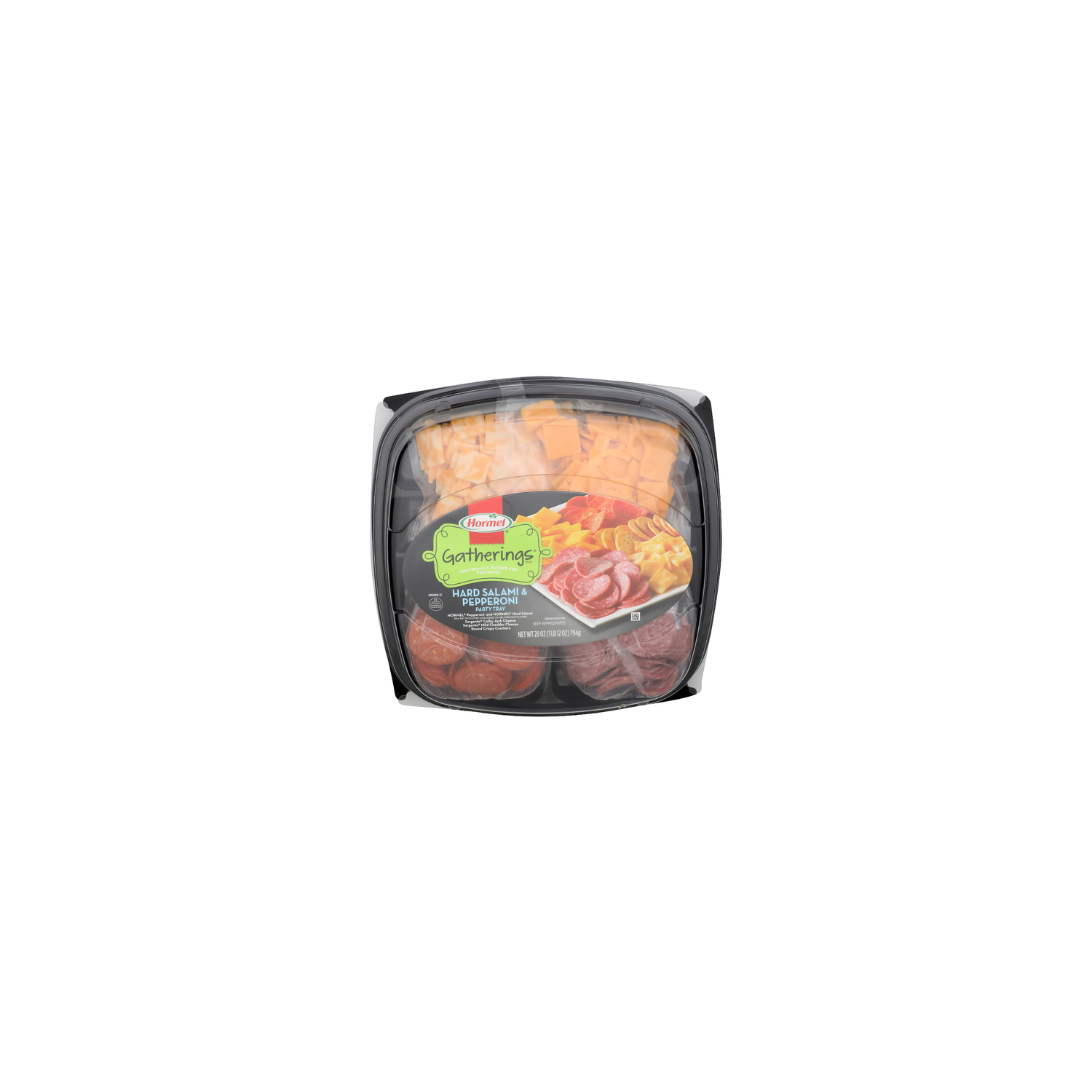 Hormel Hard Salami & Pepperoni Party Tray - 28 Ounce Image 1 of 4