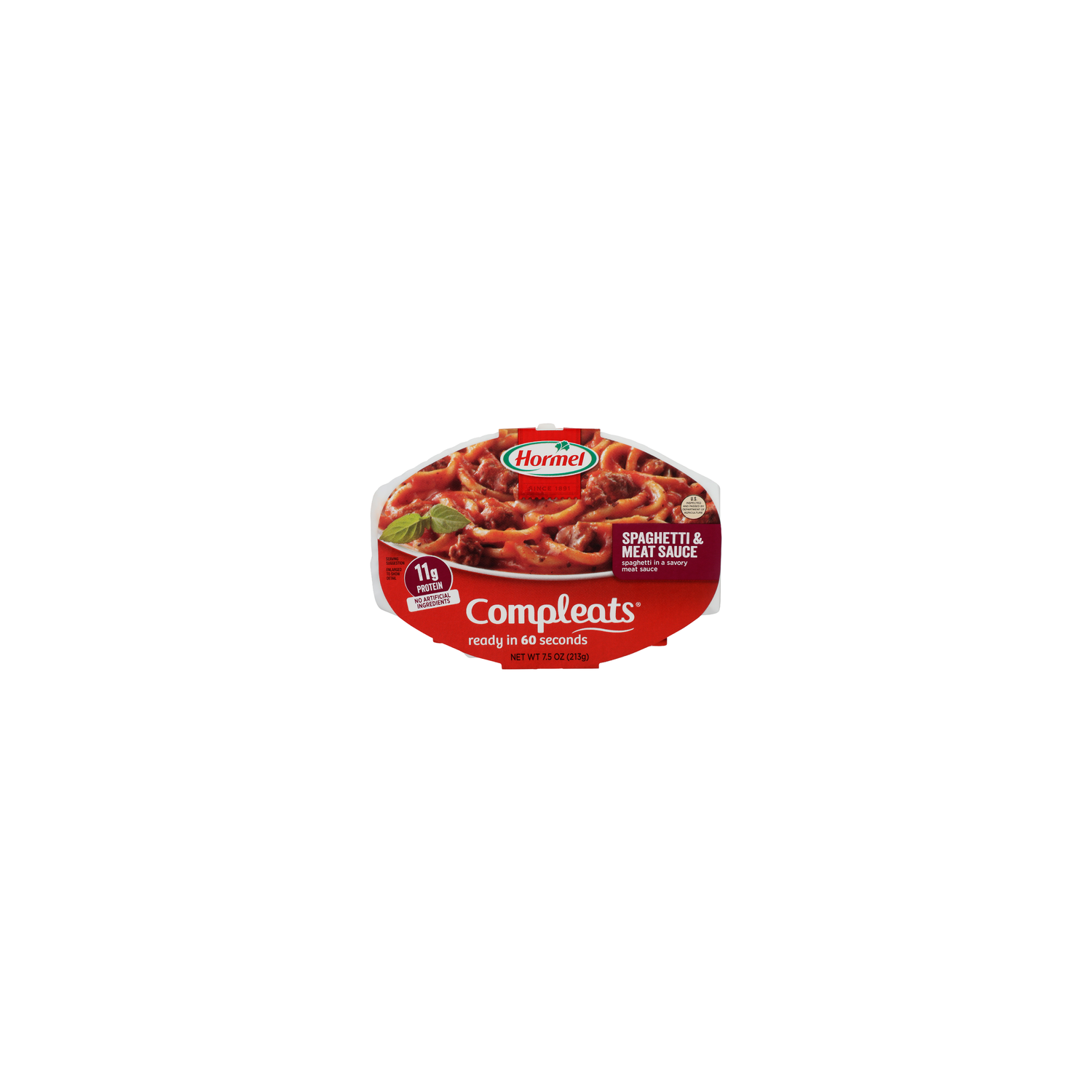 Hormel Spaghetti & Meat Sauce Compleats - 7.5 Ounce Image 1 of 4