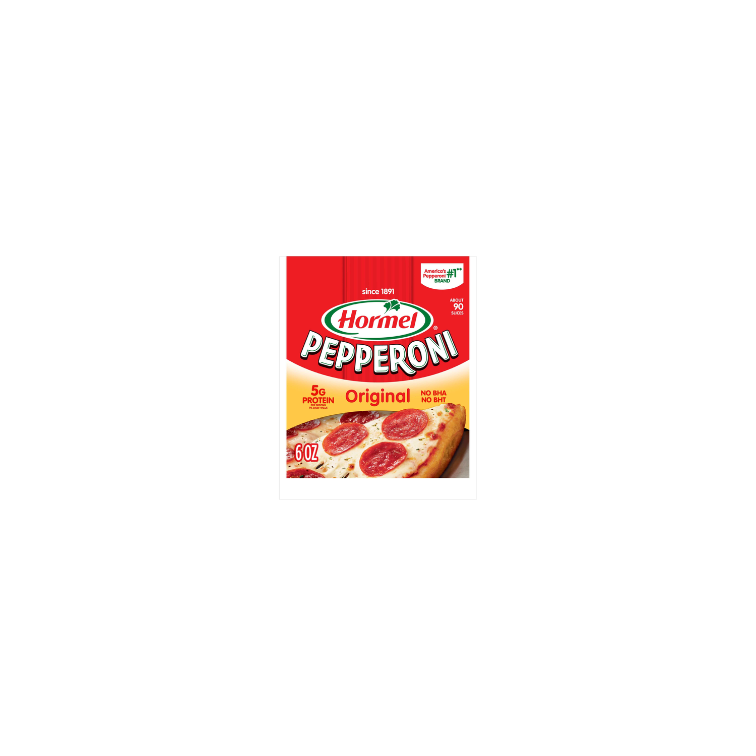 HORMEL Pepperoni Original - 6 Ounce Image 1 of 4