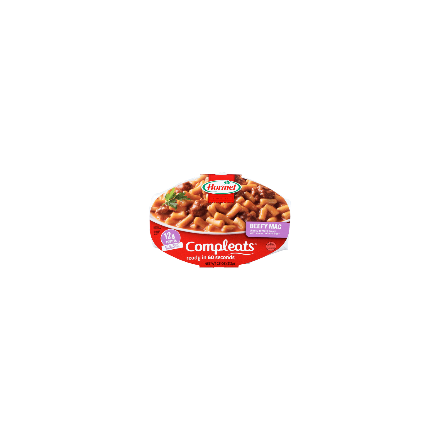 Hormel Beefy Mac Compleats - 7.5 Ounce Image 1 of 4