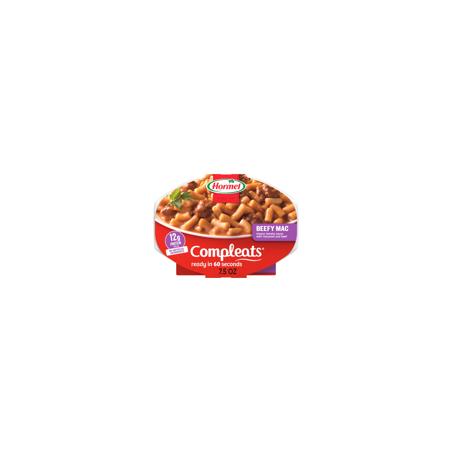 Hormel Compleats Beefy Mac - 7.5 Ounce Image 1 of 4