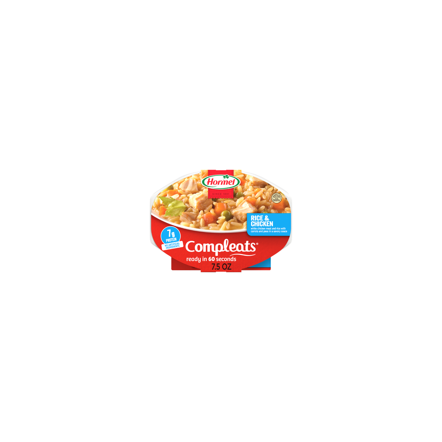 Hormel Compleats Rice & Chicken - 7.5 Ounce Image 1 of 4