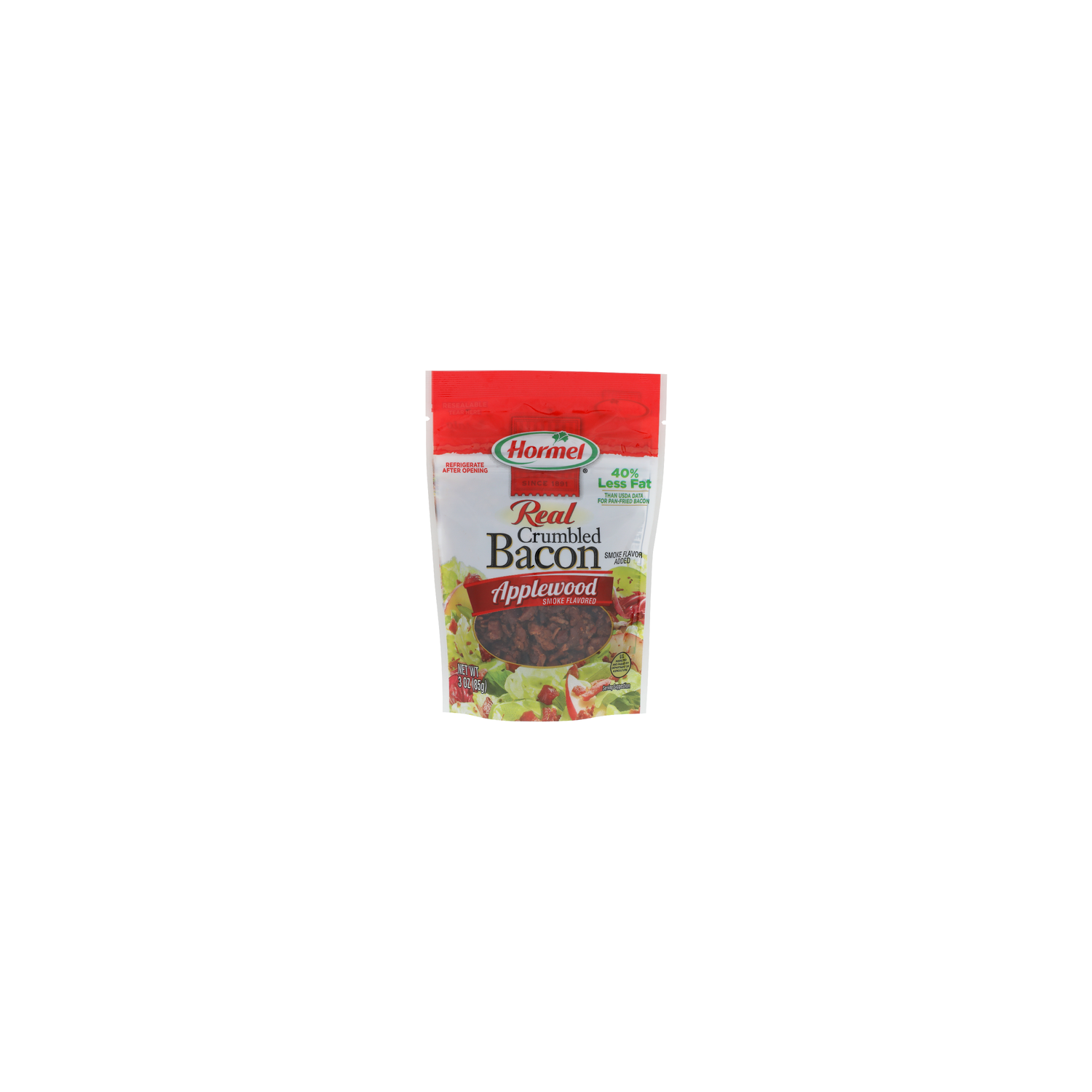 Hormel Applewood Smoke Flavored Flavor Added Crumbled Bacon - 3 Ounce Image 1 of 4