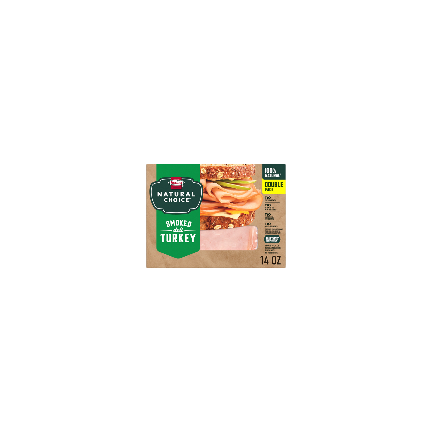 Hormel Natural Choice Smoked Deli Turkey Double Pack - 14 Ounce Image 1 of 4