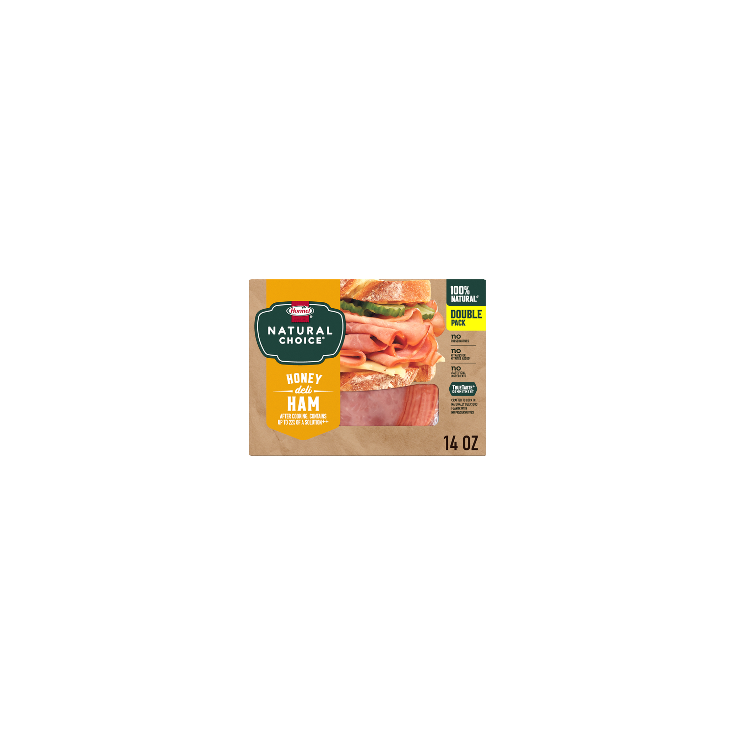 Hormel Natural Choice Honey Deli Ham Double Pack - 14 Ounce Image 1 of 4