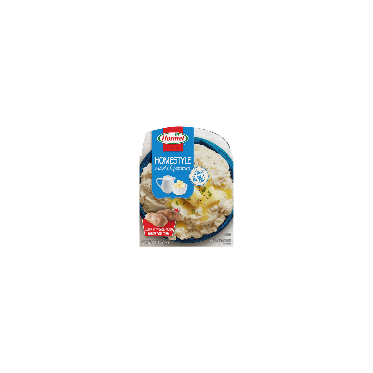 Hormel Homestyle Mashed Potatoes - 20 Ounce Image 1 of 4