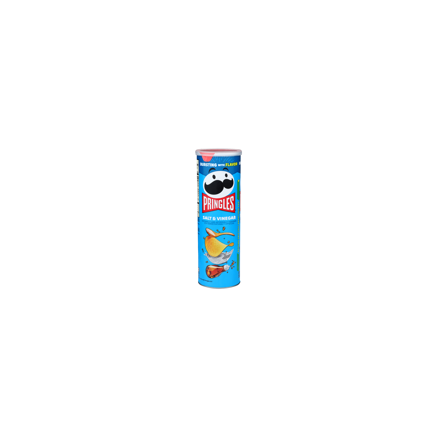Pringles Salt & Vinegar Potato Crisps - 5.5 Ounce Image 1 of 4