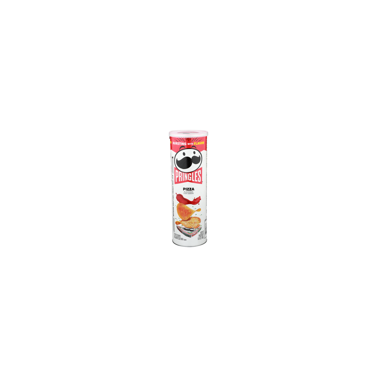 Pringles Pizza Flavored Potato Crisps - 5.5 Ounce Image 1 of 4
