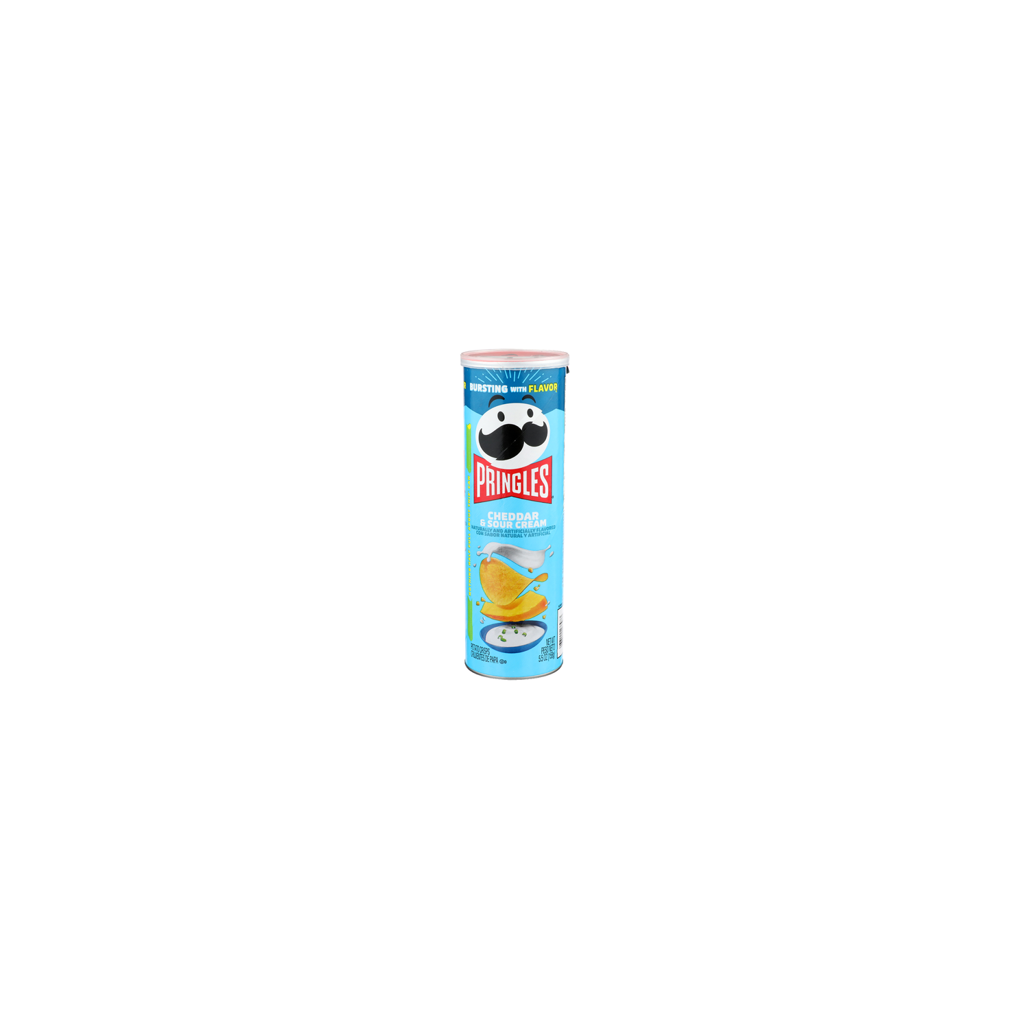 Pringles Cheddar & Sour Cream Potato Crisps - 5.5 Ounce Image 1 of 4