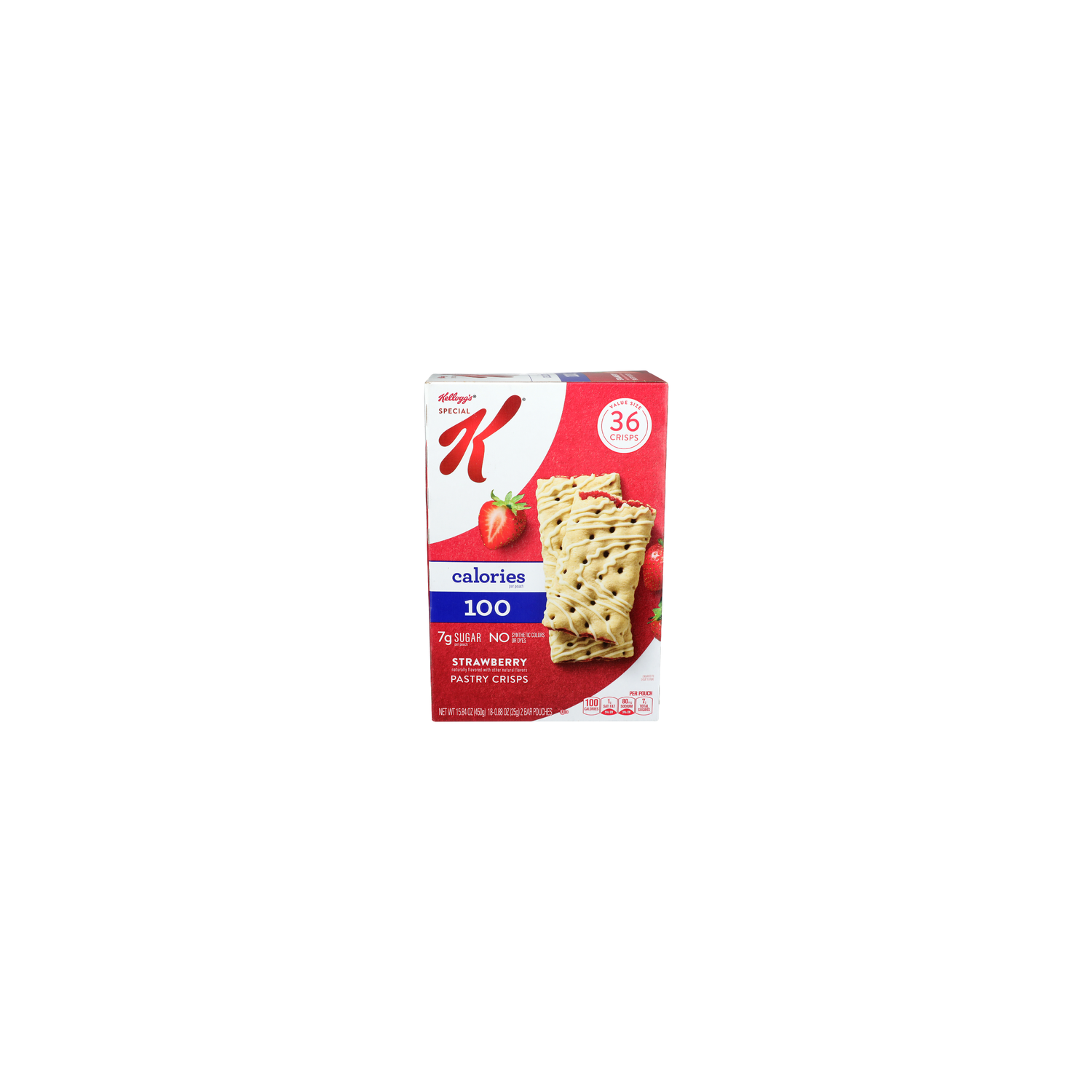 Kellogg's Special K Strawberry Special K Pastry Crisps - 0.88 Ounce - 18 Count Image 1 of 4