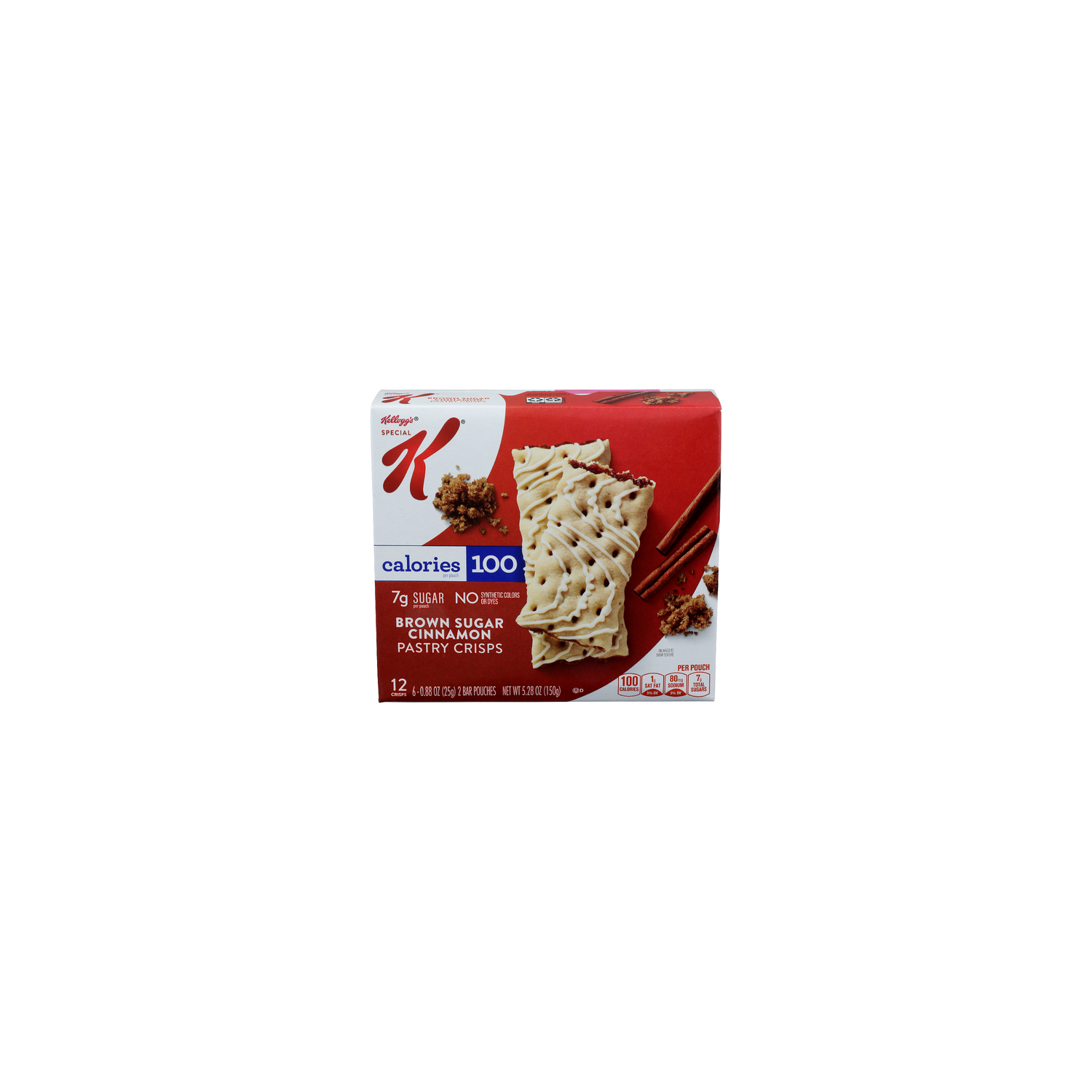 Kellogg's Special K Brown Sugar Cinnamon Pastry Crisps - 0.44 Ounce - 12 Count Image 1 of 4