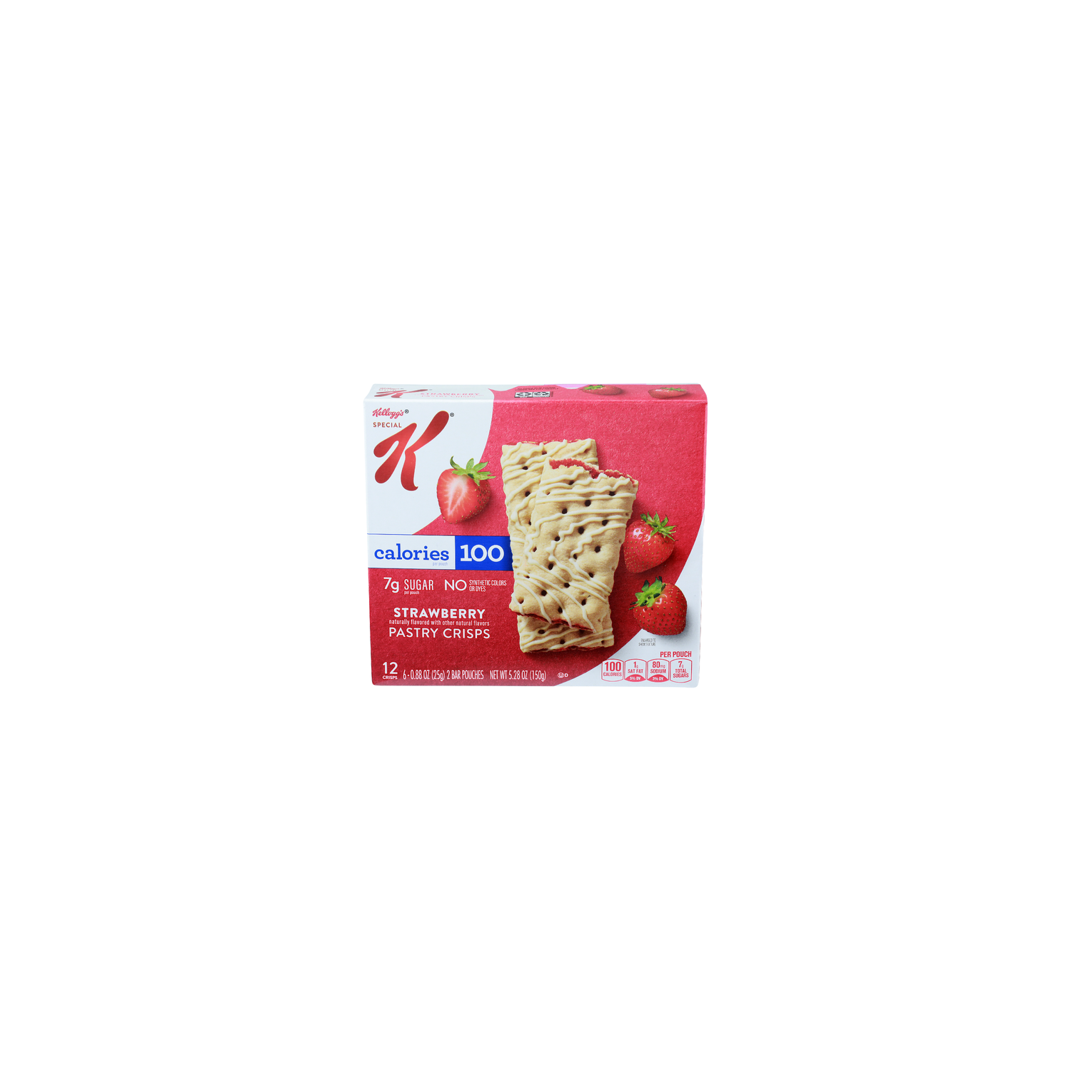 Kellogg's Special K Strawberry Special K Pastry Crisps - 0.44 Ounce - 12 Count Image 1 of 4