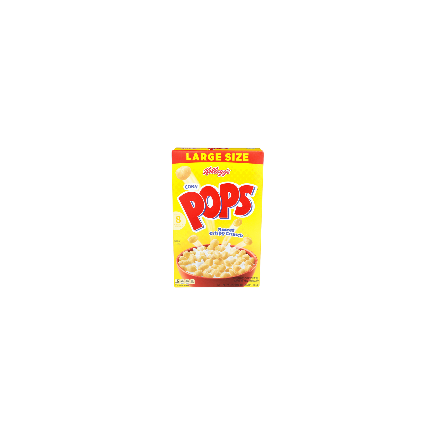 Kellogg's Large Size Corn Pops Cereal - 14.6 Ounce Image 1 of 4
