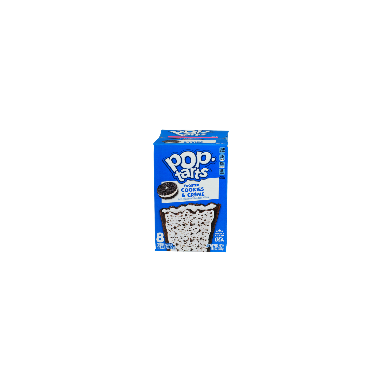 POP-TARTS Frosted Cookies & Creme - 1.688 Ounce - 8 Count Image 1 of 4