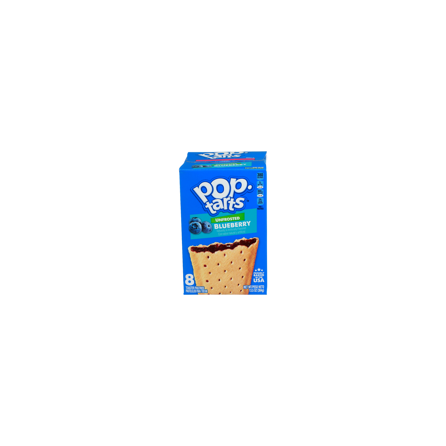 POP-TARTS Unfrosted Blueberry Toaster Pastries - 1.688 Ounce - 8 Count Image 1 of 4
