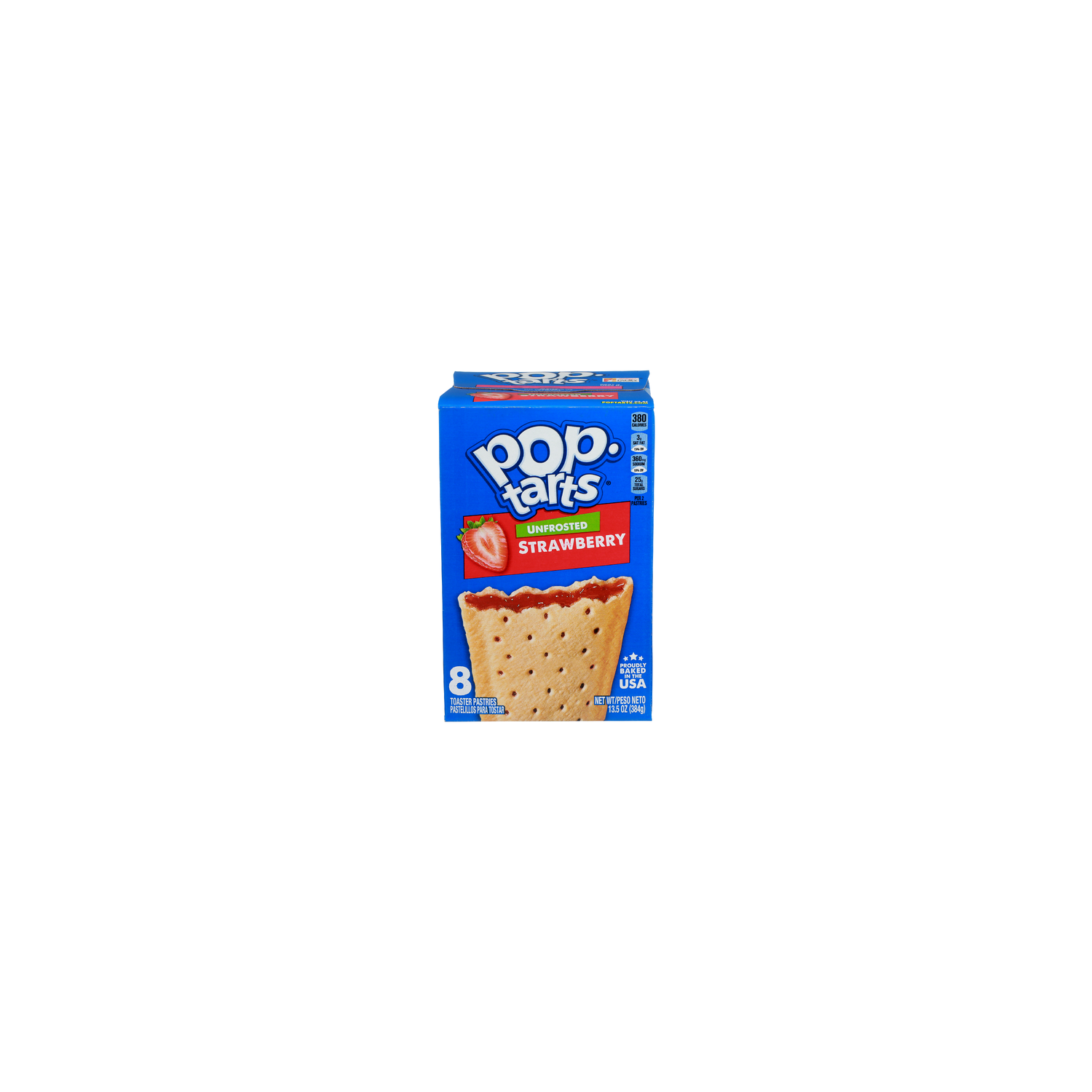 POP-TARTS Unfrosted Strawberry Toaster Pastries - 1.688 Ounce - 8 Count Image 1 of 4